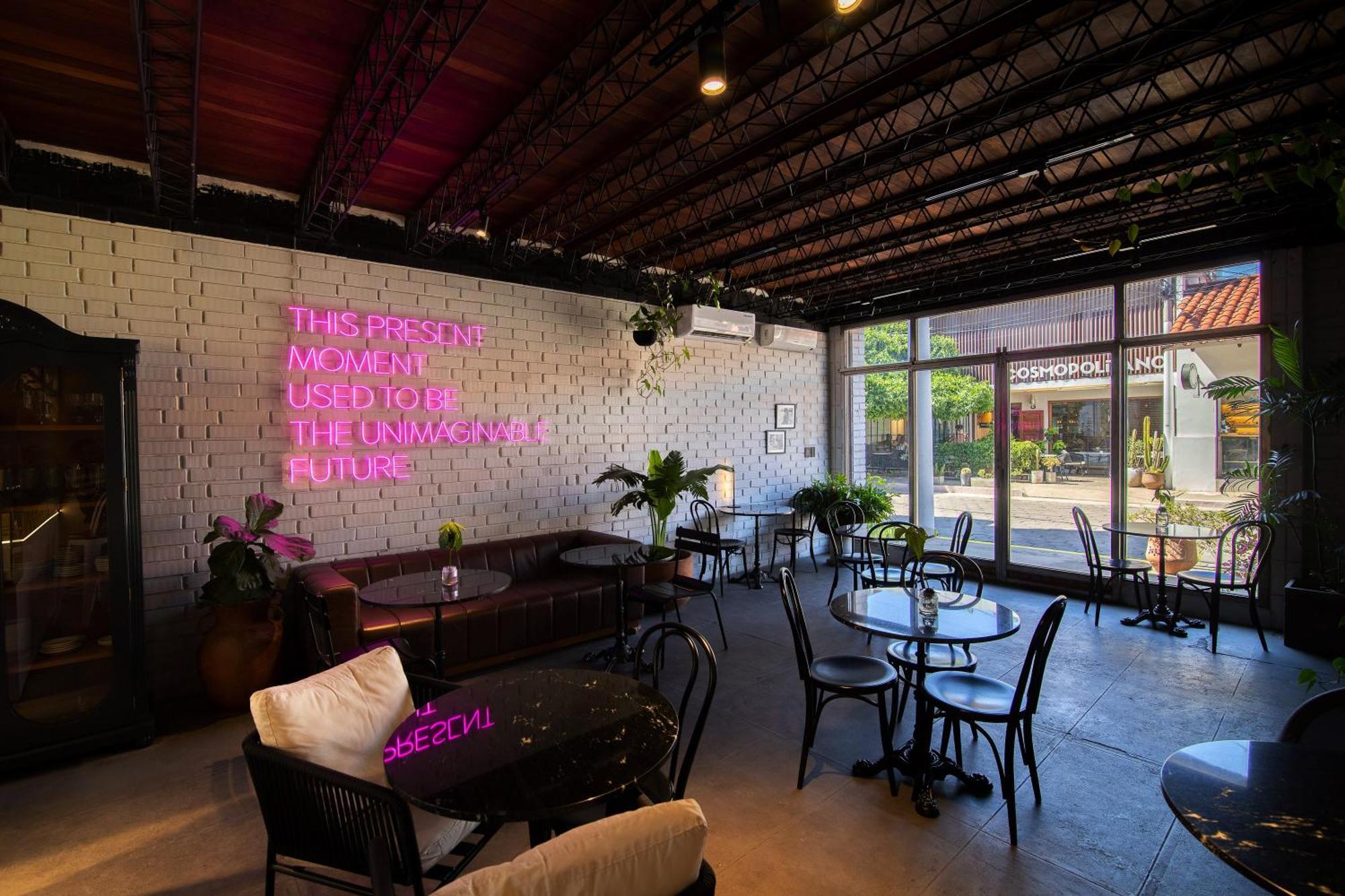 Cosmopolitano Hotel Boutique Santa Cruz de La Sierra Dış mekan fotoğraf Interior of the restaurant